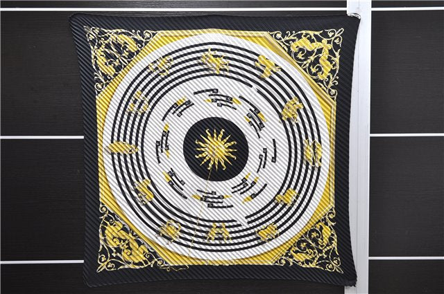 Authentic HERMES Pleats Scarf 