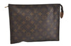 Authentic Louis Vuitton Monogram Poche Toilette 26 M47542 Cosmetics Pouch 1485I