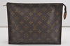 Authentic Louis Vuitton Monogram Poche Toilette 26 M47542 Cosmetics Pouch 1485I