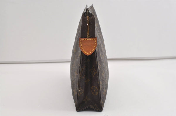 Authentic Louis Vuitton Monogram Poche Toilette 26 M47542 Cosmetics Pouch 1485I