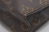 Authentic Louis Vuitton Monogram Poche Toilette 26 M47542 Cosmetics Pouch 1485I
