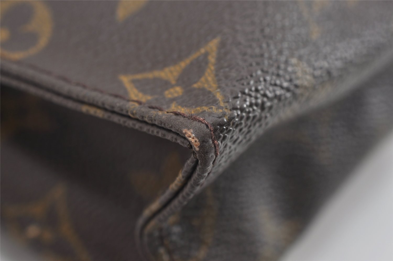 Authentic Louis Vuitton Monogram Poche Toilette 26 M47542 Cosmetics Pouch 1485I