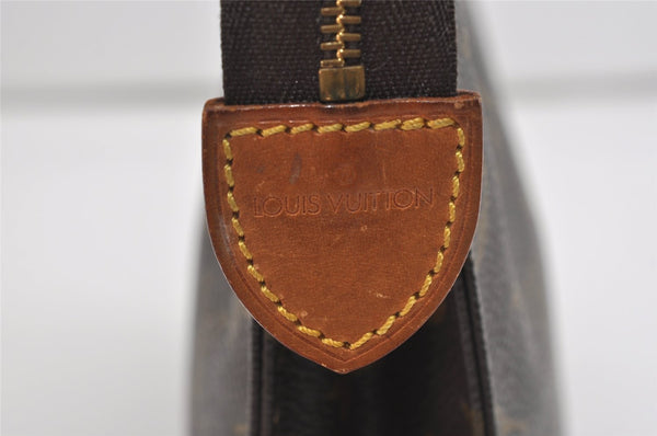 Authentic Louis Vuitton Monogram Poche Toilette 26 M47542 Cosmetics Pouch 1485I