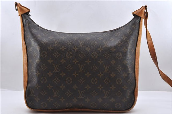 Auth Louis Vuitton Monogram Boulogne 35 Shoulder Cross Bag Old Model Junk 1486D