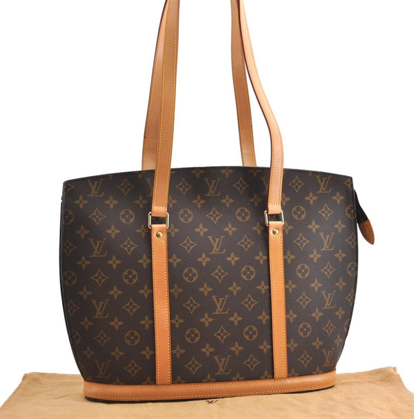 Authentic Louis Vuitton Monogram Babylone Shoulder Tote Bag M51102 LV 1487G