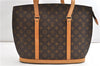Authentic Louis Vuitton Monogram Babylone Shoulder Tote Bag M51102 LV 1487G