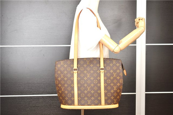 Authentic Louis Vuitton Monogram Babylone Shoulder Tote Bag M51102 LV 1487G