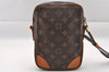 Authentic Louis Vuitton Monogram Danube Shoulder Crossbody Bag M45266 Junk 1487I