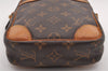 Authentic Louis Vuitton Monogram Danube Shoulder Crossbody Bag M45266 Junk 1487I