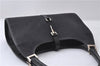 Authentic GUCCI Jackie Shoulder Hand Bag GG Canvas Leather 0021068 Black 1488D