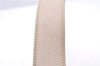 Authentic HERMES Leather Belt Reversible Size 60cm 23.6" Beige Brown 1488E