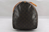 Authentic Louis Vuitton Monogram Keepall 55 Travel Boston Bag M41424 LV 1489I
