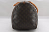 Authentic Louis Vuitton Monogram Keepall 55 Travel Boston Bag M41424 LV 1489I