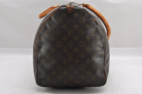 Authentic Louis Vuitton Monogram Keepall 55 Travel Boston Bag M41424 LV 1489I