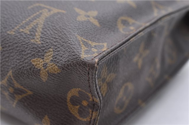 Auth Louis Vuitton Monogram Poche Toilette 26 Cosmetics Pouch M47542 LV 1490D