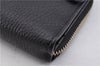 Authentic GUCCI Interlocking G Long Wallet Purse Leather 449397 Black Box 1491F