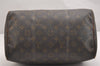 Authentic Louis Vuitton Monogram Speedy 30 Hand Boston Bag M41526 LV Junk 1491I