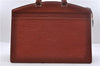 Authentic Louis Vuitton Epi Riviera Brown Hand Bag Brown M48183 LV 1492D