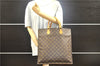 Authentic Louis Vuitton Monogram Sac Plat Hand Tote Bag M51140 LV 1492G