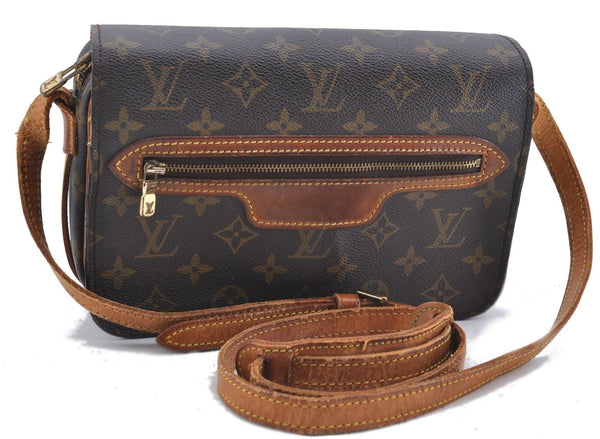 Auth Louis Vuitton Monogram Saint Germain Shoulder Cross Bag M51210 LV 1493D