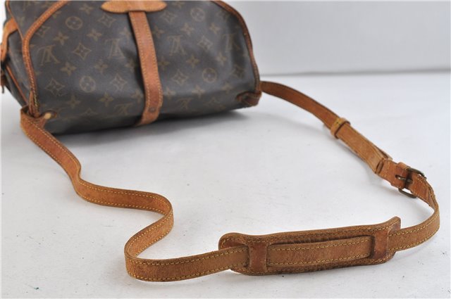 Auth Louis Vuitton Monogram Saumur 30 Shoulder Cross Body Bag M42256 LV 1494D