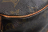 Auth Louis Vuitton Monogram Saumur 30 Shoulder Cross Body Bag M42256 LV 1494D