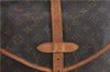 Auth Louis Vuitton Monogram Saumur 30 Shoulder Cross Body Bag M42256 LV 1494D