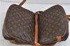 Auth Louis Vuitton Monogram Saumur 30 Shoulder Cross Body Bag M42256 LV 1494D