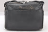Auth Louis Vuitton Taiga Reporter PM Shoulder Cross Bag Black M30152 LV 1494I