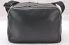 Auth Louis Vuitton Taiga Reporter PM Shoulder Cross Bag Black M30152 LV 1494I