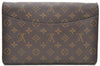 Auth Louis Vuitton Monogram Bordeaux 2Way Shoulder Clutch Bag M51797 LV 1495D