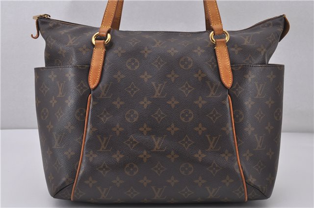 Authentic Louis Vuitton Monogram Totally MM Shoulder Tote Bag M41015 LV 1495F