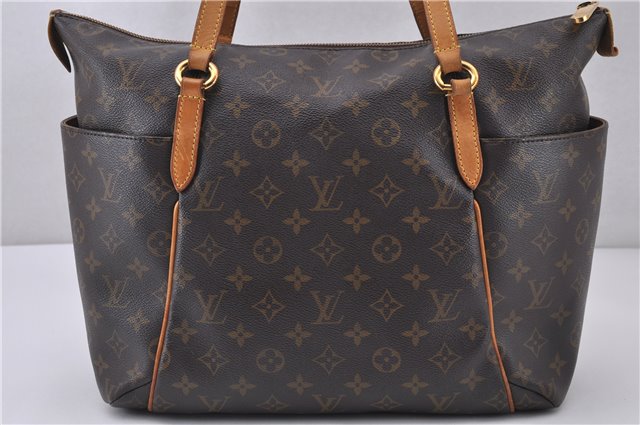 Authentic Louis Vuitton Monogram Totally MM Shoulder Tote Bag M41015 LV 1495F