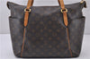 Authentic Louis Vuitton Monogram Totally MM Shoulder Tote Bag M41015 LV 1495F