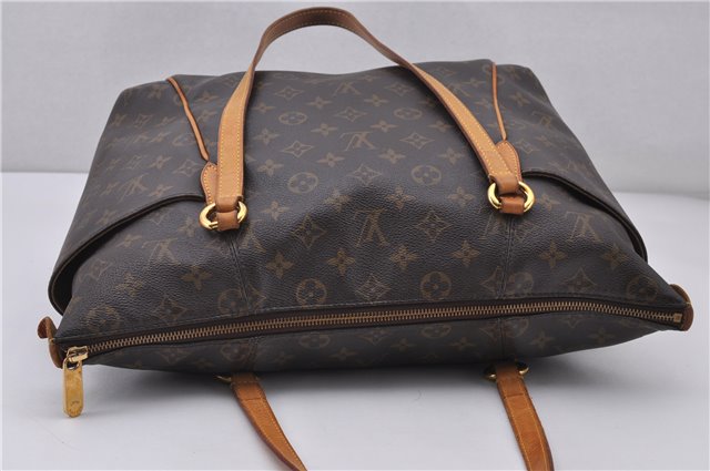 Authentic Louis Vuitton Monogram Totally MM Shoulder Tote Bag M41015 LV 1495F