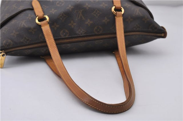 Authentic Louis Vuitton Monogram Totally MM Shoulder Tote Bag M41015 LV 1495F