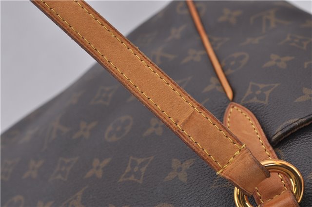 Authentic Louis Vuitton Monogram Totally MM Shoulder Tote Bag M41015 LV 1495F