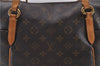 Authentic Louis Vuitton Monogram Totally MM Shoulder Tote Bag M41015 LV 1495F