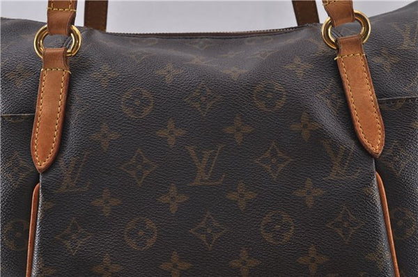 Authentic Louis Vuitton Monogram Totally MM Shoulder Tote Bag M41015 LV 1495F