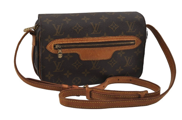 Authentic Louis Vuitton Monogram Saint Germain M51210 Shoulder Cross Bag 1495I