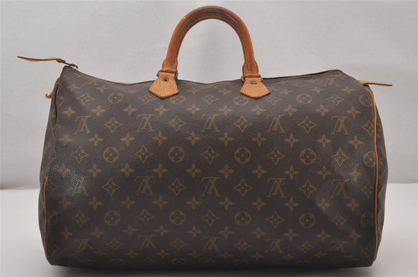 Authentic Louis Vuitton Monogram Speedy 40 Hand Boston Bag Old Model LV 1497I