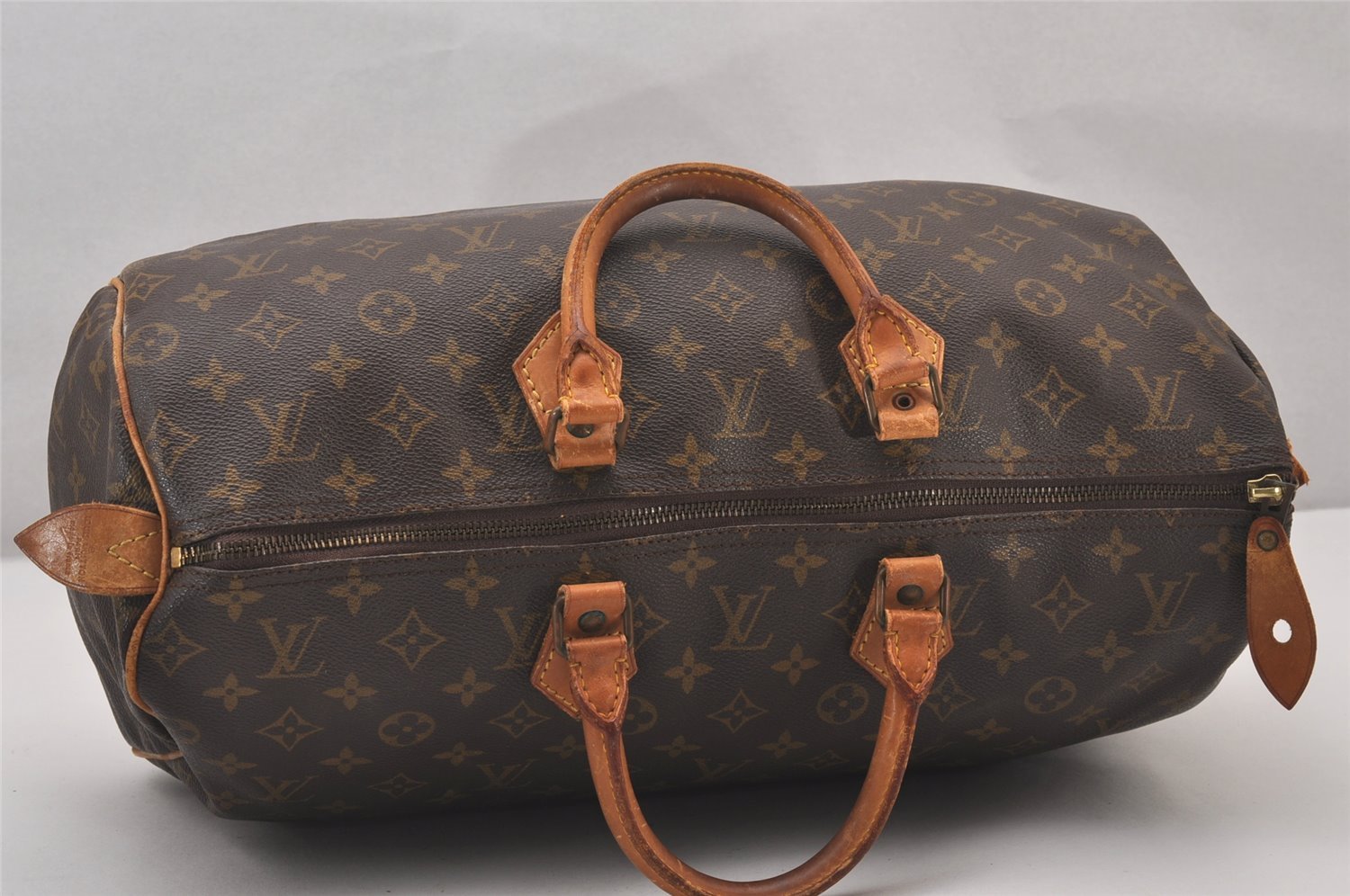 Authentic Louis Vuitton Monogram Speedy 40 Hand Boston Bag Old Model LV 1497I