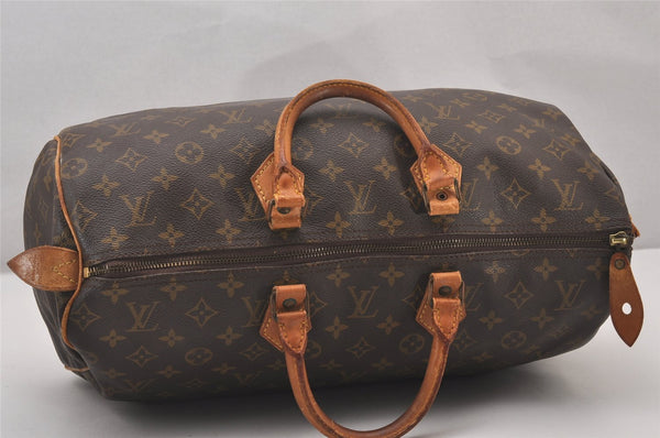 Authentic Louis Vuitton Monogram Speedy 40 Hand Boston Bag Old Model LV 1497I