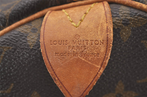 Authentic Louis Vuitton Monogram Speedy 40 Hand Boston Bag Old Model LV 1497I