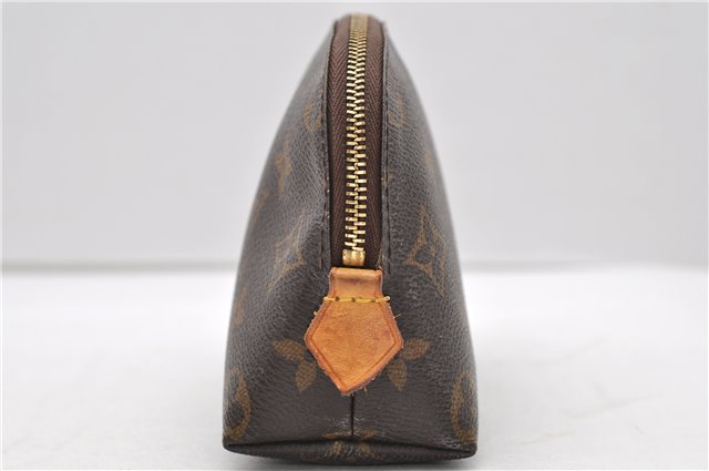 Authentic Louis Vuitton Monogram Pochette Cosmetic Pouch M47515 LV 1498D