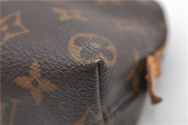 Authentic Louis Vuitton Monogram Pochette Cosmetic Pouch M47515 LV 1498D