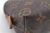 Authentic Louis Vuitton Monogram Pochette Cosmetic Pouch M47515 LV 1498D