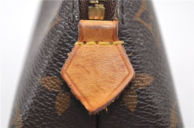 Authentic Louis Vuitton Monogram Pochette Cosmetic Pouch M47515 LV 1498D