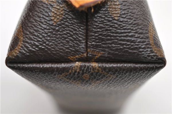 Authentic Louis Vuitton Monogram Pochette Cosmetic Pouch M47515 LV 1498D