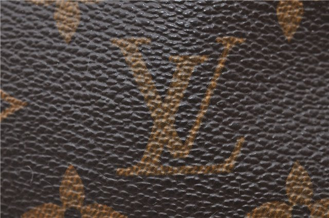 Authentic Louis Vuitton Monogram Pochette Cosmetic Pouch M47515 LV 1498D